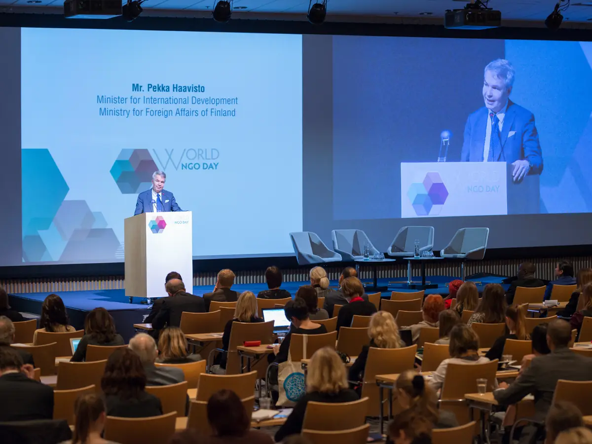 Pekka Haavisto, Minister for International Development, Ministry for Foreign Affairs of Finland · Helsinki, February 27, 2014